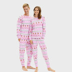 R&B | Ultimative Weihnachts-Pyjama Pink Herren