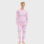 R&B | Ultimative Weihnachts-Pyjama Pink Herren