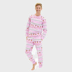 R&B | Ultimative Weihnachts-Pyjama Pink Herren