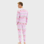 R&B | Ultimative Weihnachts-Pyjama Pink Herren
