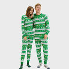 R&B | Ultimative Weihnachts-Pyjamas grün Damen