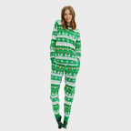 R&B | Ultimative Weihnachts-Pyjamas grün Damen