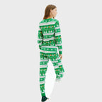 R&B | Ultimative Weihnachts-Pyjamas grün Damen