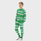 R&B | Ultimative Weihnachts-Pyjama grün Herren