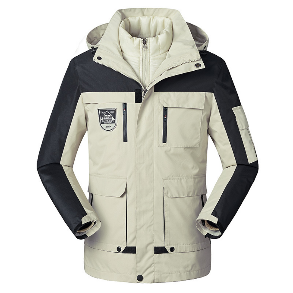 R&B | Gestepptes Double-Jacket - Veil