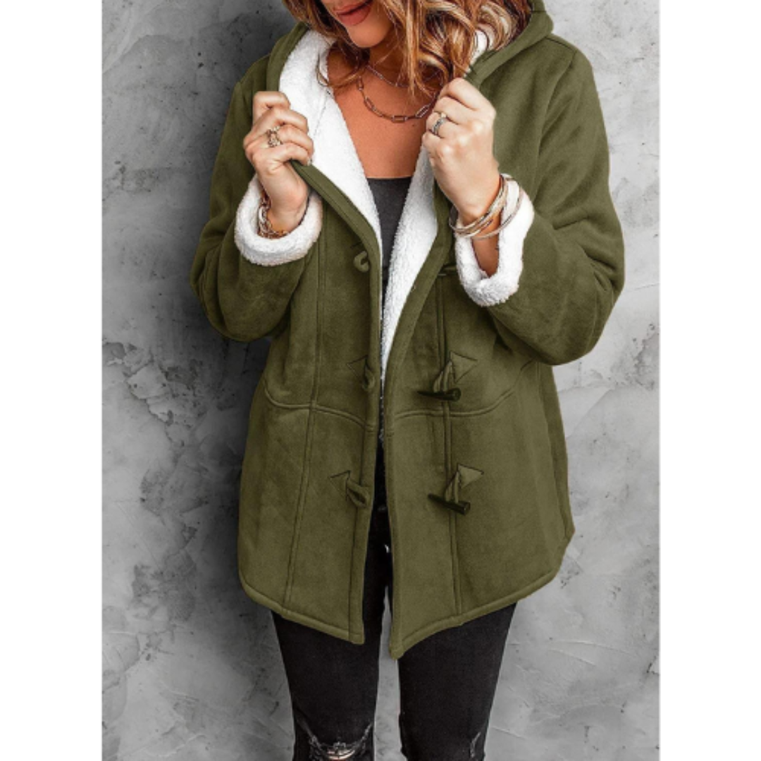 R&B | Damen Warme Kapuze Jacke - Winter