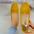 Lässige Slipper Flats R&B