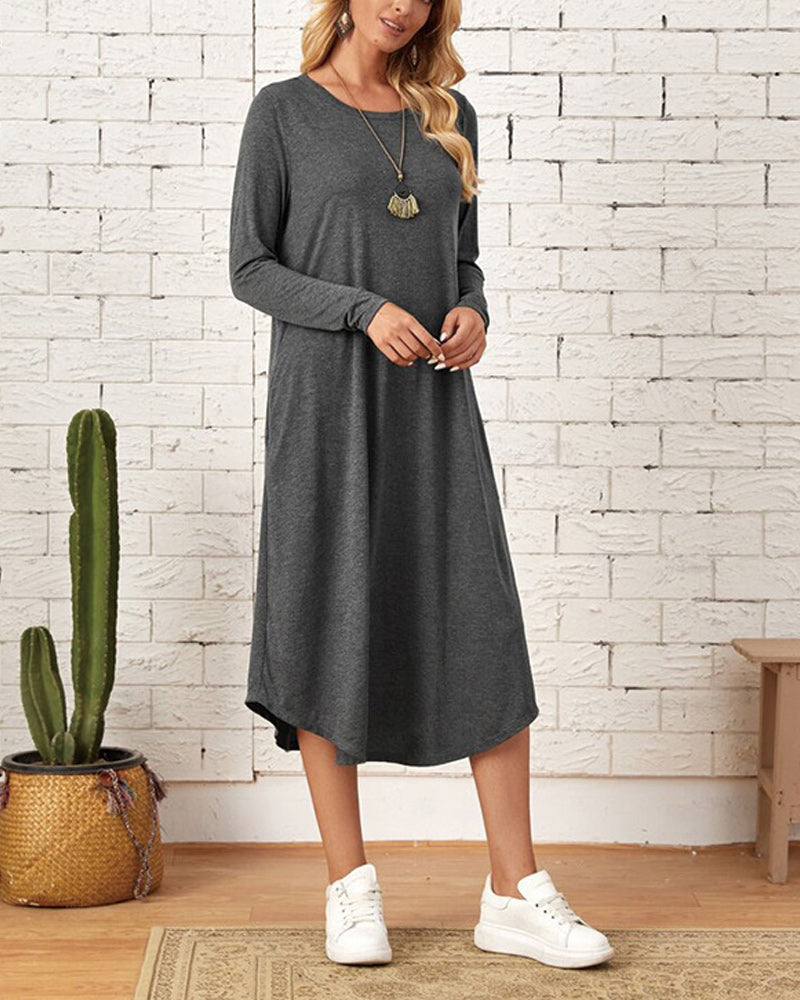 R&B | Lockeres Kleid mit Taschen