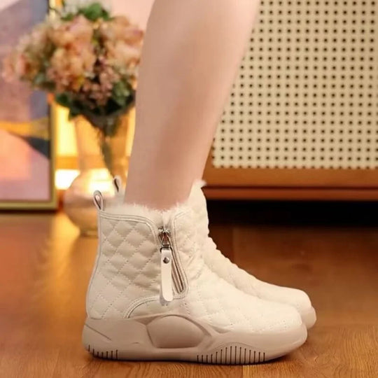 R&B | Kurze Stiefel mit Kette An Der Seite