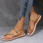 EB Sandalen Mit Schmetterlingsmotiven