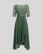 Luftiges Elegantes Midi Kleid