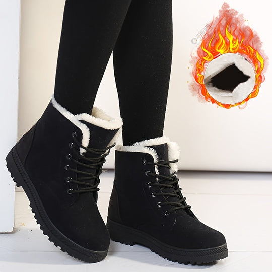 Stylische Schneestiefel mit Fellfutter R&B R&B