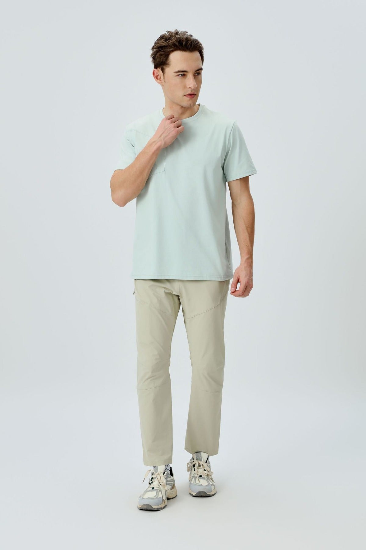 R&B | Herren Sport Frühling und Sommer Sonnenschutz kurze Ärmel