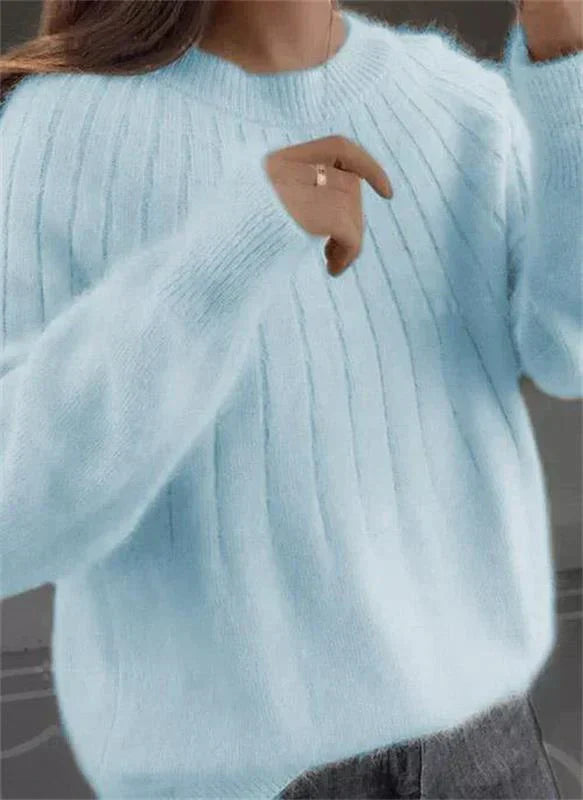 R&B | Weicher Kaschmir Strickpullover für Damen - Warm und Luxus