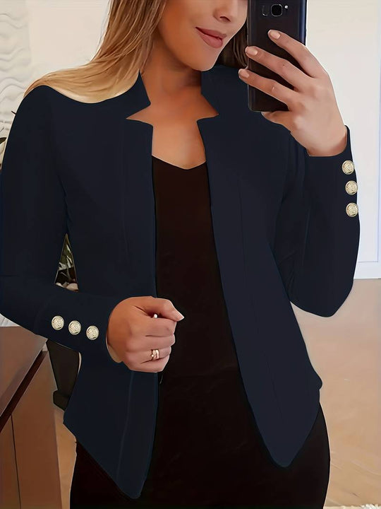 R&B | Freizeit Damen Blazer Mit Knöpfen
