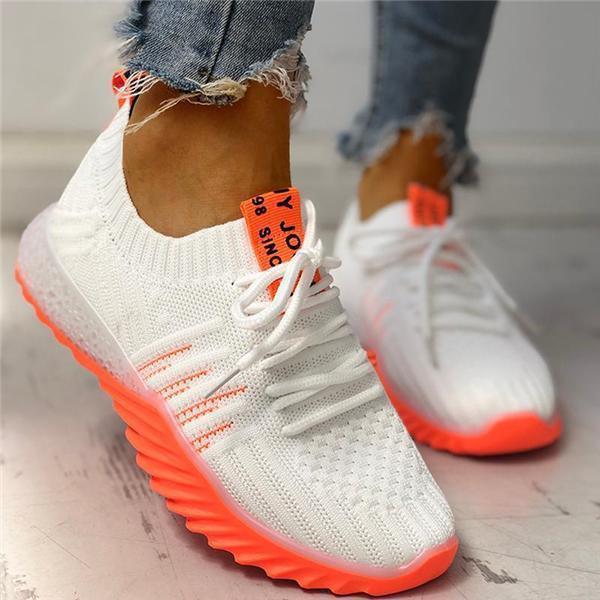 Atmungsaktive lässige Mesh-Sneakers R&B
