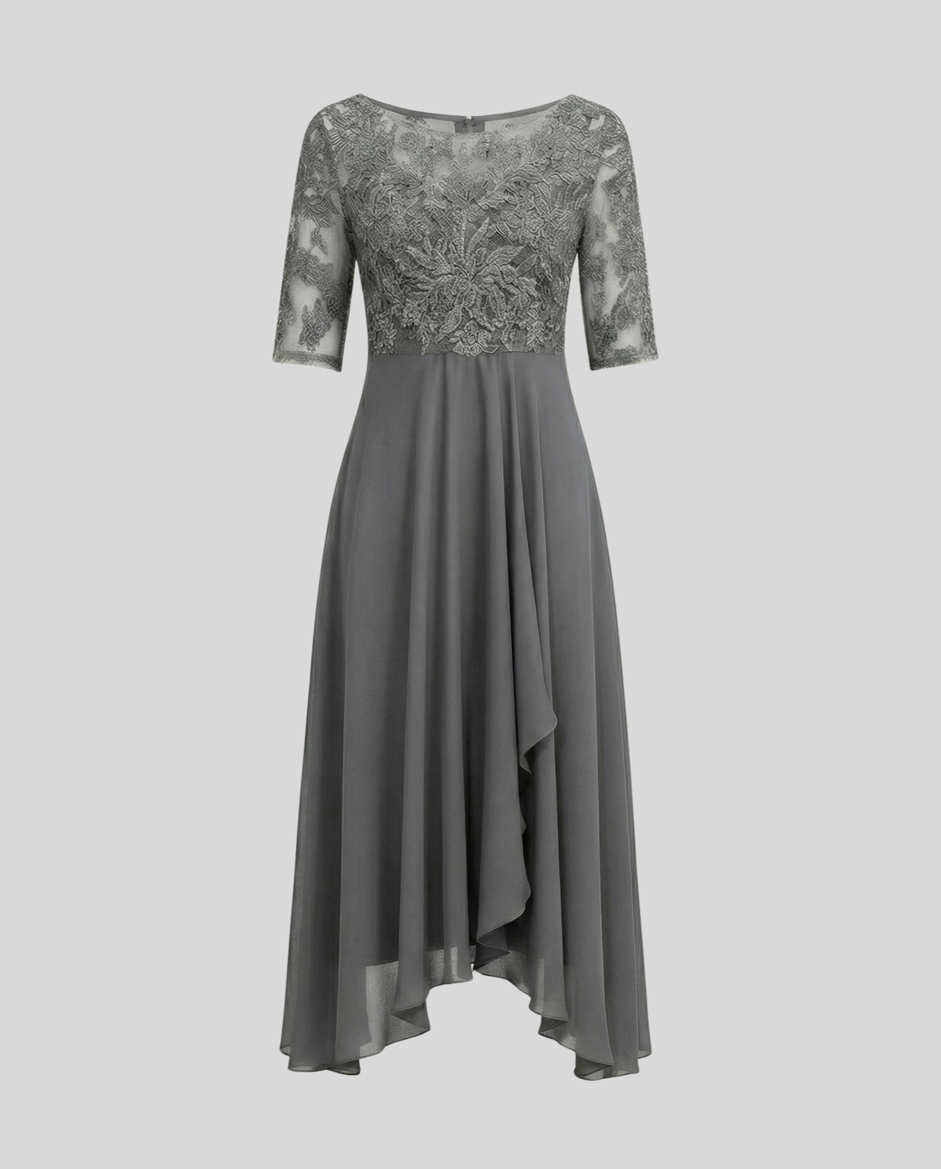 Luftiges Elegantes Midi Kleid