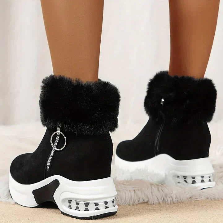 R&B | Bequem Gefütterte Damenstiefel