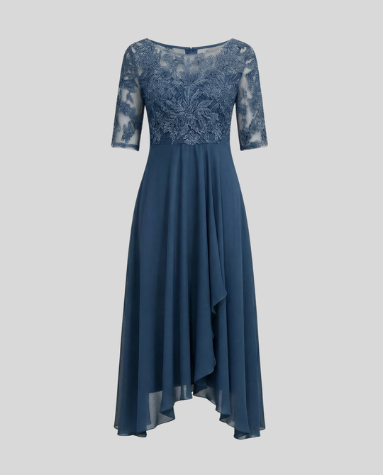 Luftiges Elegantes Midi Kleid