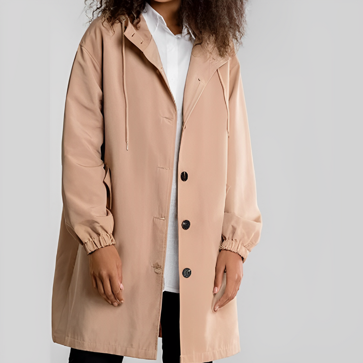 R&B | Lässig mit Kapuze und Kordel für Frauen Ideal für Herbst Winter