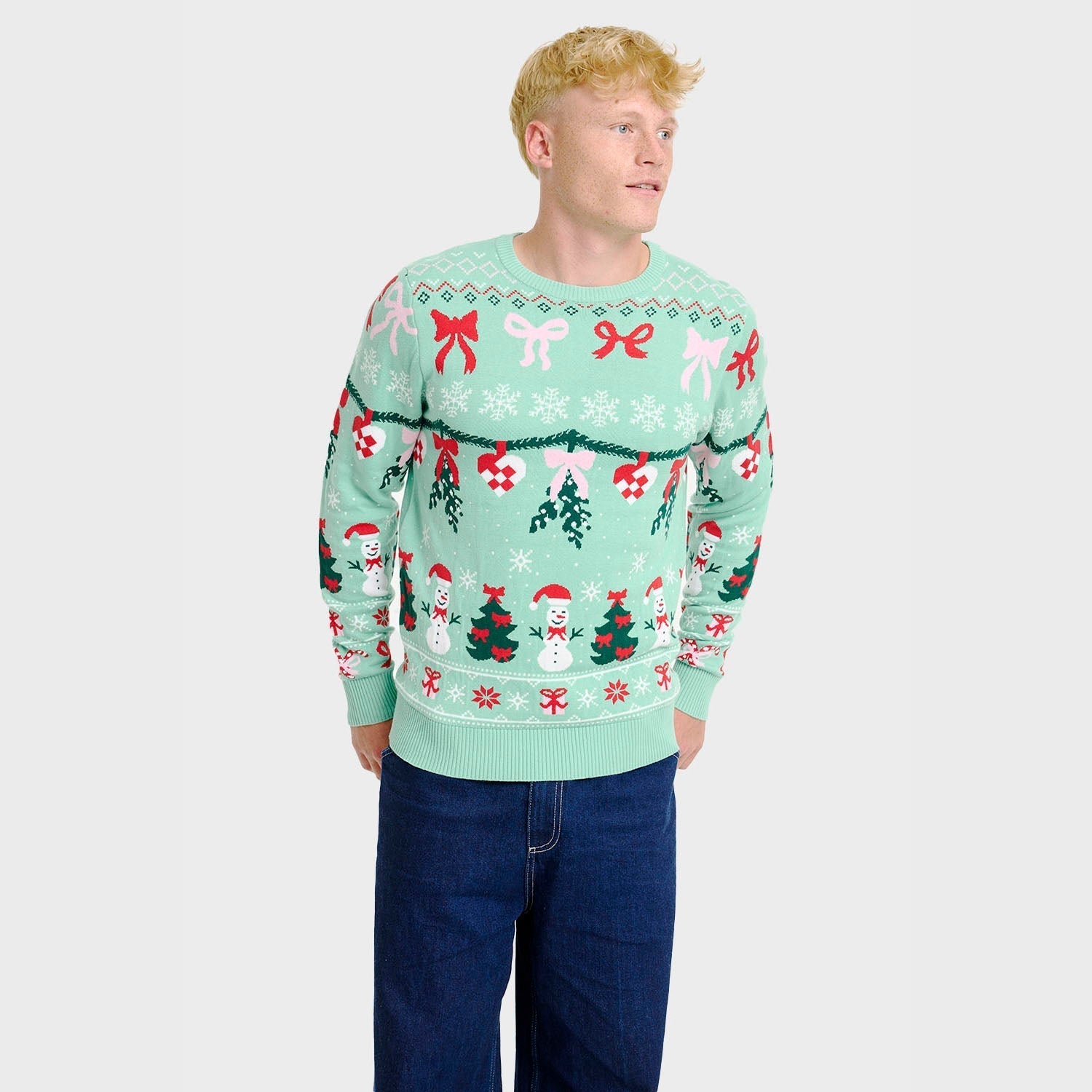 R&B | Der GR&Bundene Weihnachtspullover Herren