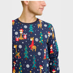 R&B | Die Giraffen Weihnachts-Pyjamas für Herren