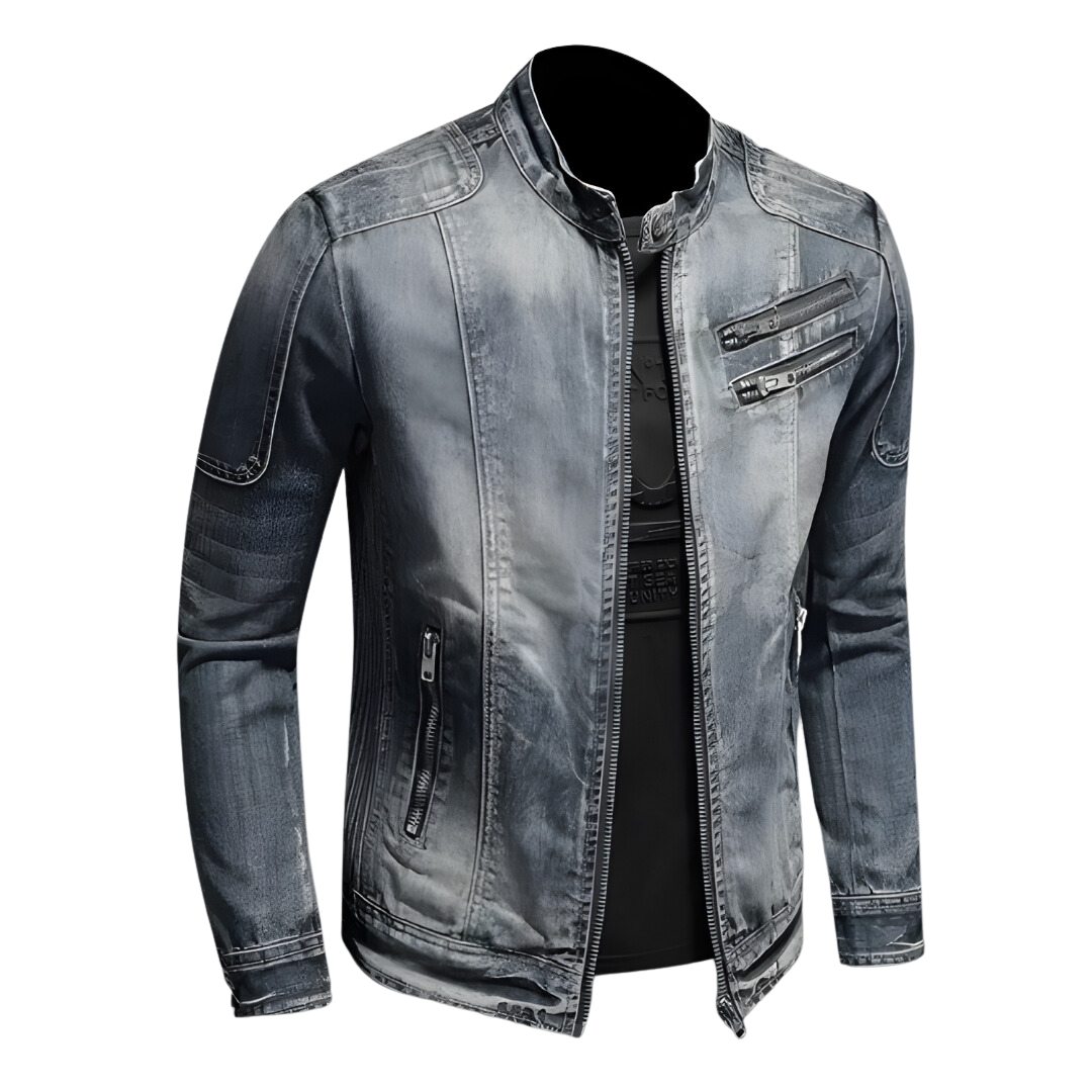 R&B | Trendig Jeans Jacke für Männer