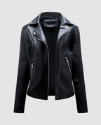 Elegante Kunstlederjacke Damen | R&B