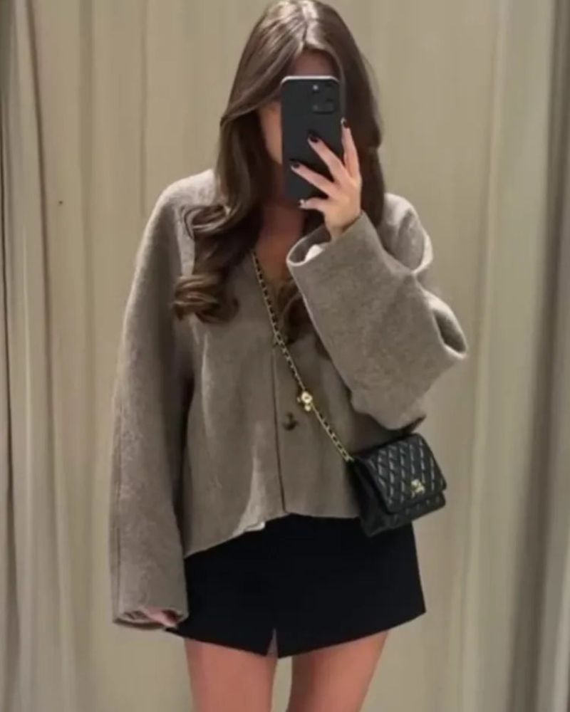 R&B | Luxus Blazerjack mit Faux Fur für Damen