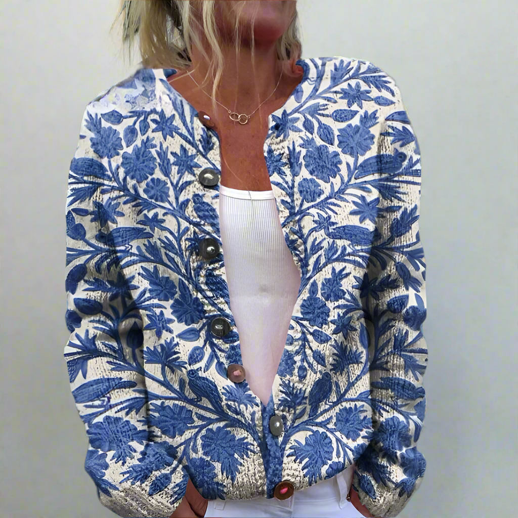 R&B | Blumenmusterjacke mit Frischem Look