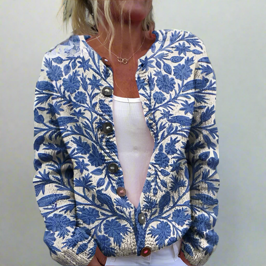 R&B | Blumenmusterjacke mit Frischem Look