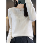 R&B | Sweatshirt - Weicher Strickpullover mit funkelnden Details
