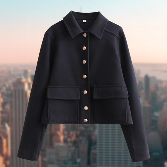 R&B | Damen Wolljacke Im Lässigen Look für Den Herbst