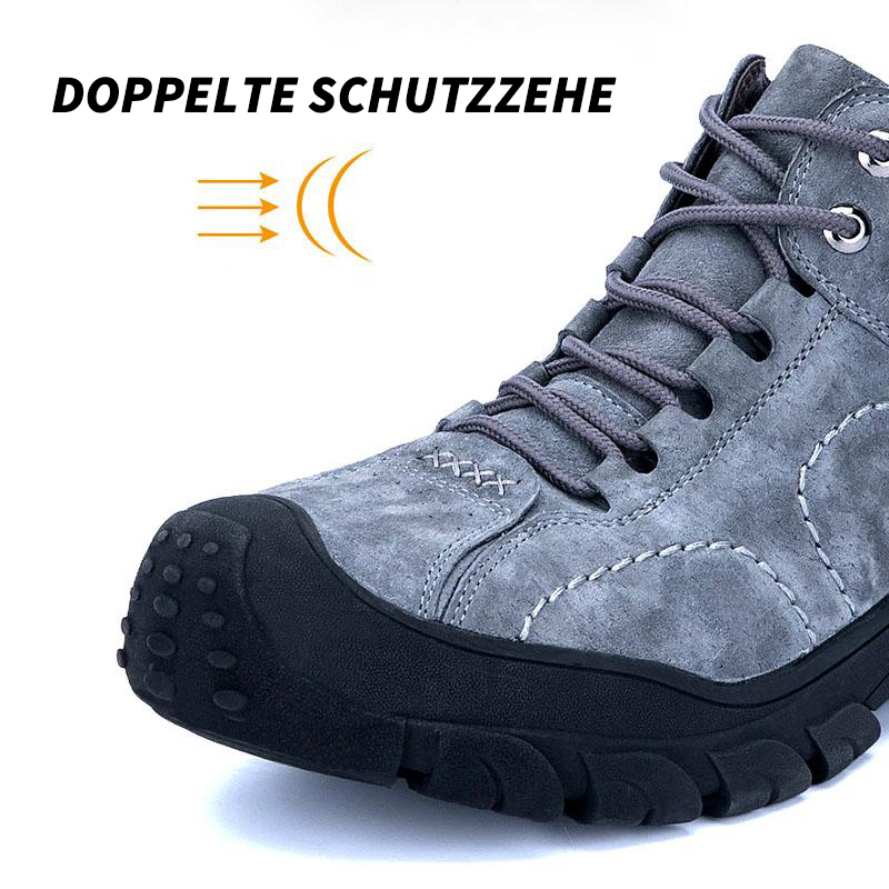 Warme und hohe Arbeitssicherheitsstiefel aus Winter Kaschmir und Stahlkappe R&B