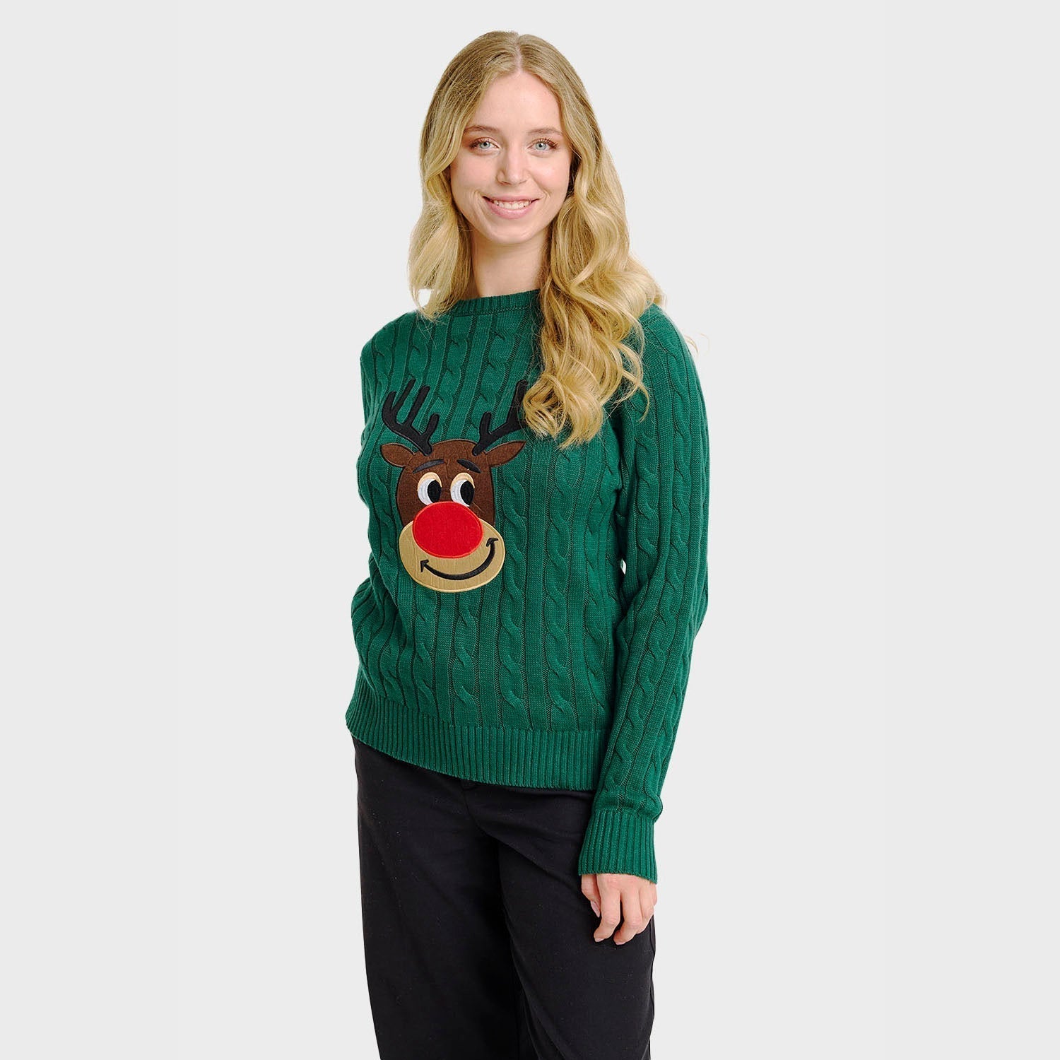 R&B | Der Marken-Weihnachtspullover Damen