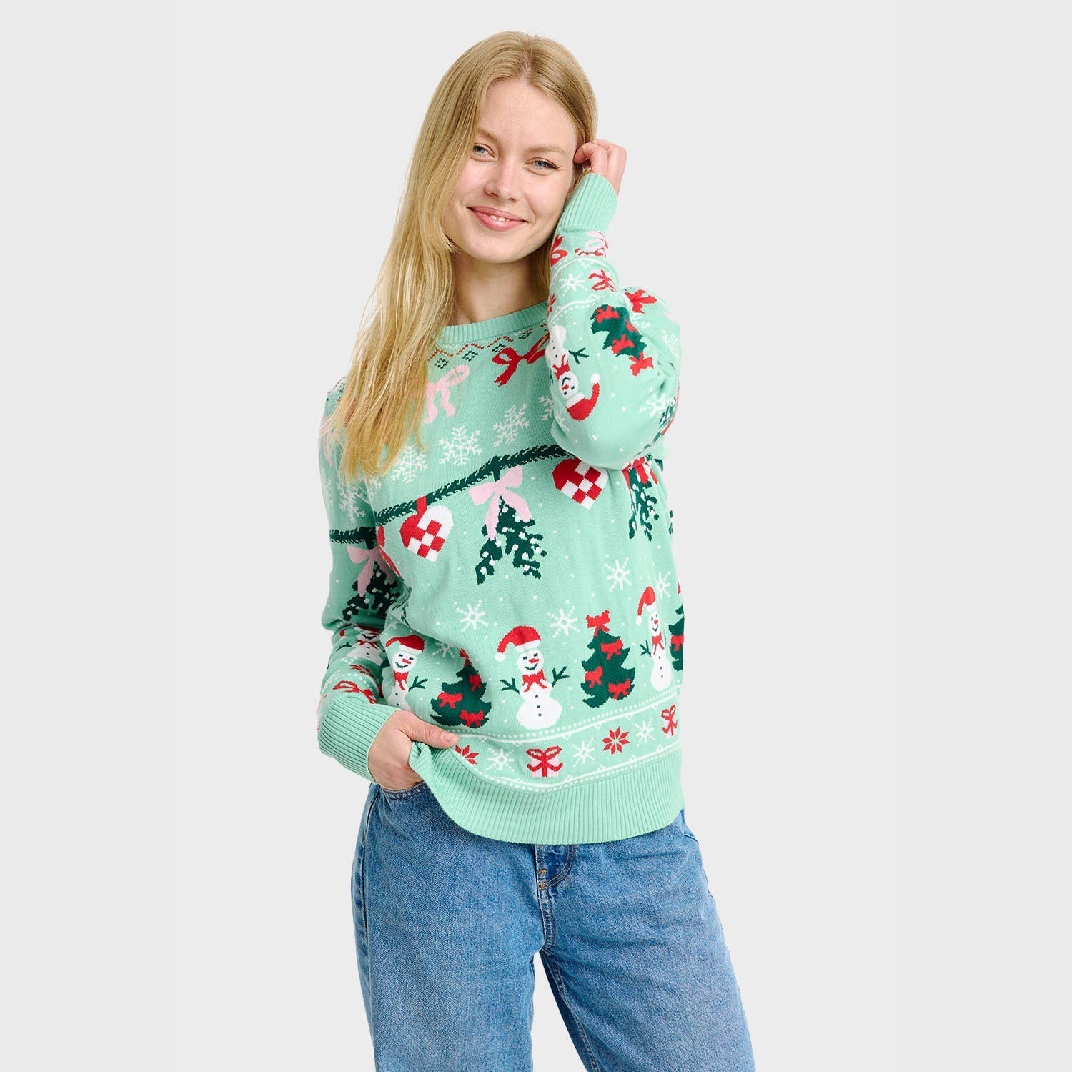 R&B | Der gR&Bundene Weihnachtspullover Damen