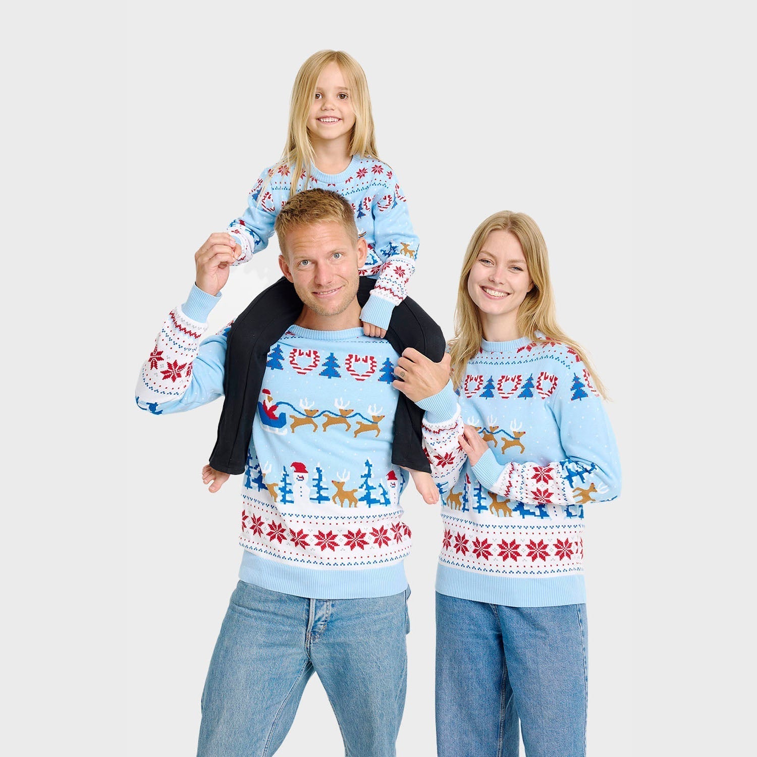 R&B | Christmas Wonderland Weihnachts-Pullover Herren