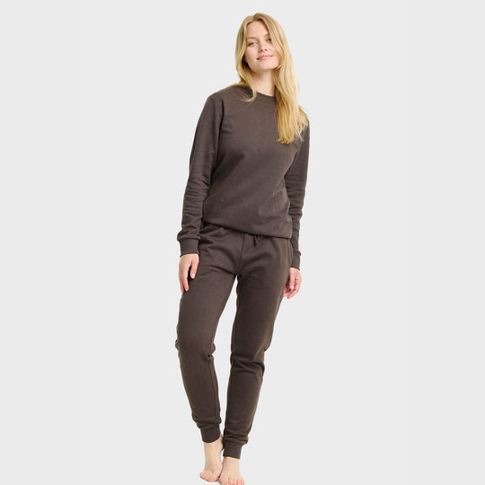 R&B | Braunes Sweatset Frauen
