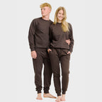 R&B | Braunes Sweatset Herren