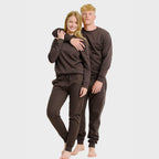 R&B | Braunes Sweatset Herren