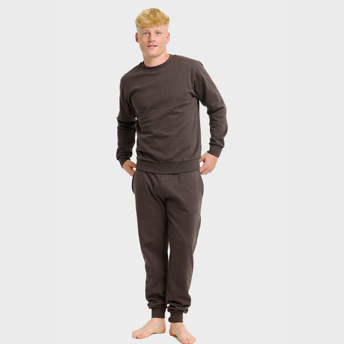 R&B | Braunes Sweatset Herren