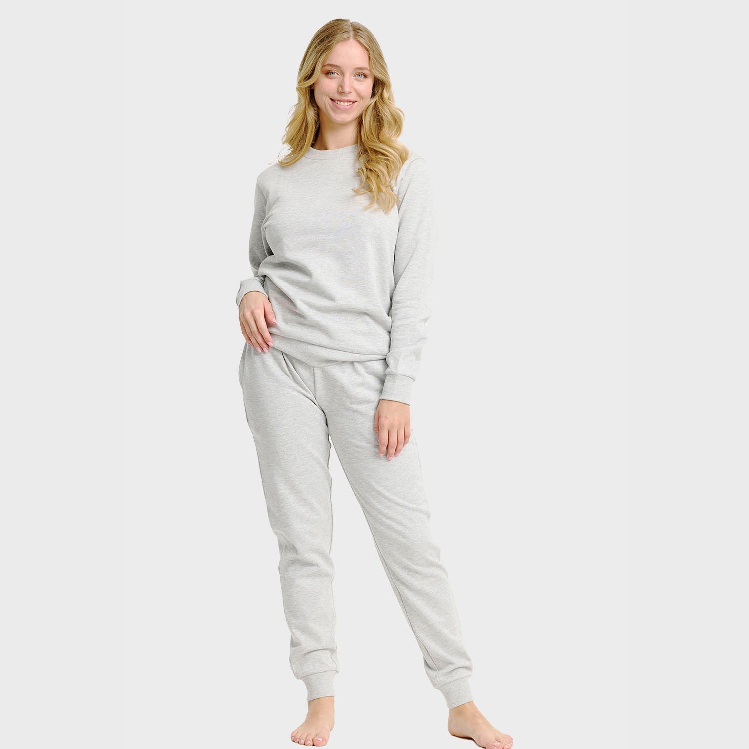 R&B | Graues Sweatset Damen