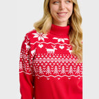 R&B | Der Grönland Weihnachtsrollkragenpullover Damen