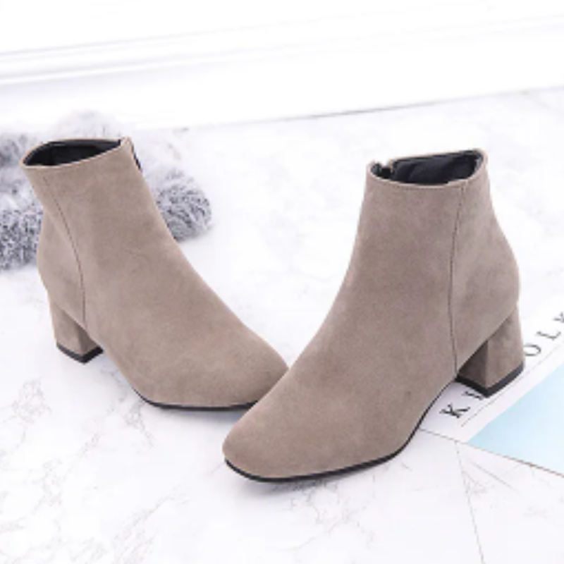 R&B | Moderne Wild Ankle Boots mit Bequemem Absatz Damen Ankle Boots