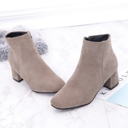 R&B | Moderne Wild Ankle Boots mit Bequemem Absatz Damen Ankle Boots
