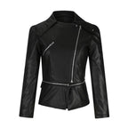 R&B | Leder Bikerjacke - Cool & Stilvoll