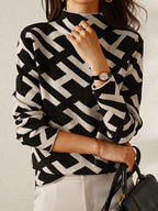 R&B | Eleganter Rollkragenpullover