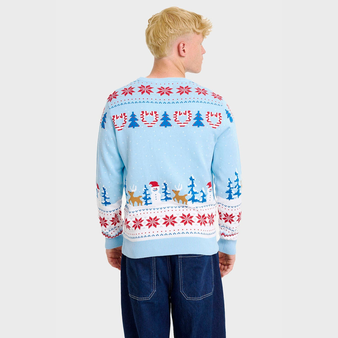 R&B | Christmas Wonderland Weihnachts-Pullover Herren