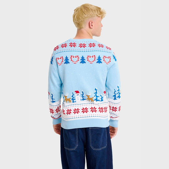 R&B | Christmas Wonderland Weihnachts-Pullover Herren