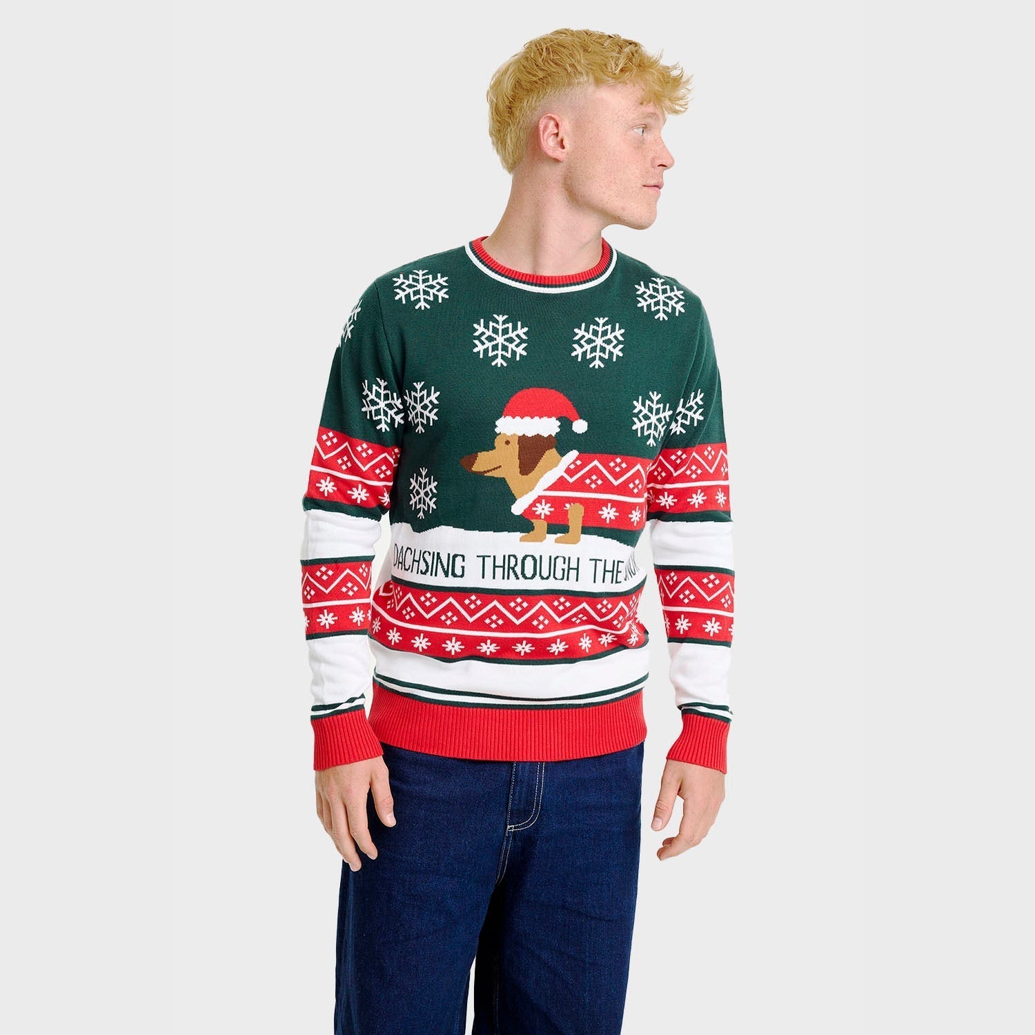 R&B | Dashing Around Christmas Sweater Herren